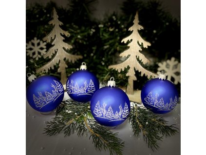 Rostoucí síla mrazu (Balení 4ks, Barva modrá, Velikost 7 cm)