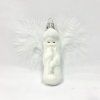 IRISA Skleněná ozdoba Anděl s křídly, 1 ks, 8 cm