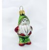 Irisa Vánoční exkluzivní ozdoby forma PATRIK patron milující vlast  Velikost 8 cm, 1 ks