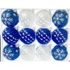 Sada vánočních ozdob, 12 ks, UNIKÁT CONGELATIO, 7 cm