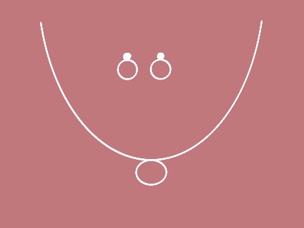 Bižuterie ze skleněného knoflíku