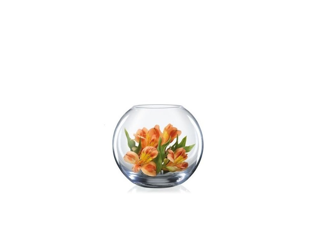 Crystalex Skleněná váza KOULE 175 mm | Skleněný shop cz
