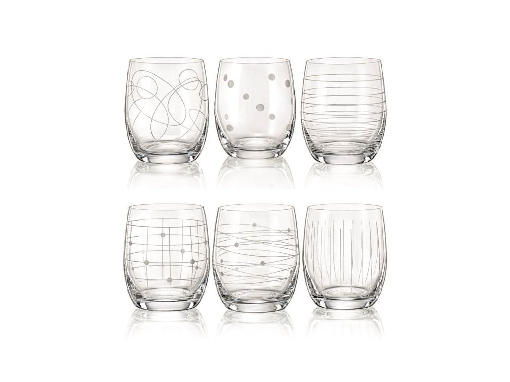 Crystalex Sklenice ELEMENTS 300 ml, 6 ks