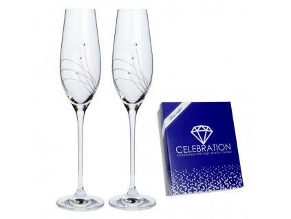 sklenice na sekt crystals classic 210 ml 2 ks