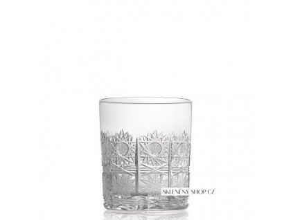 Aurum Crystal Broušená sklenice na whisky 320 ml