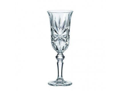 crystal bohemia sklenice na sekt lorry 150 ml