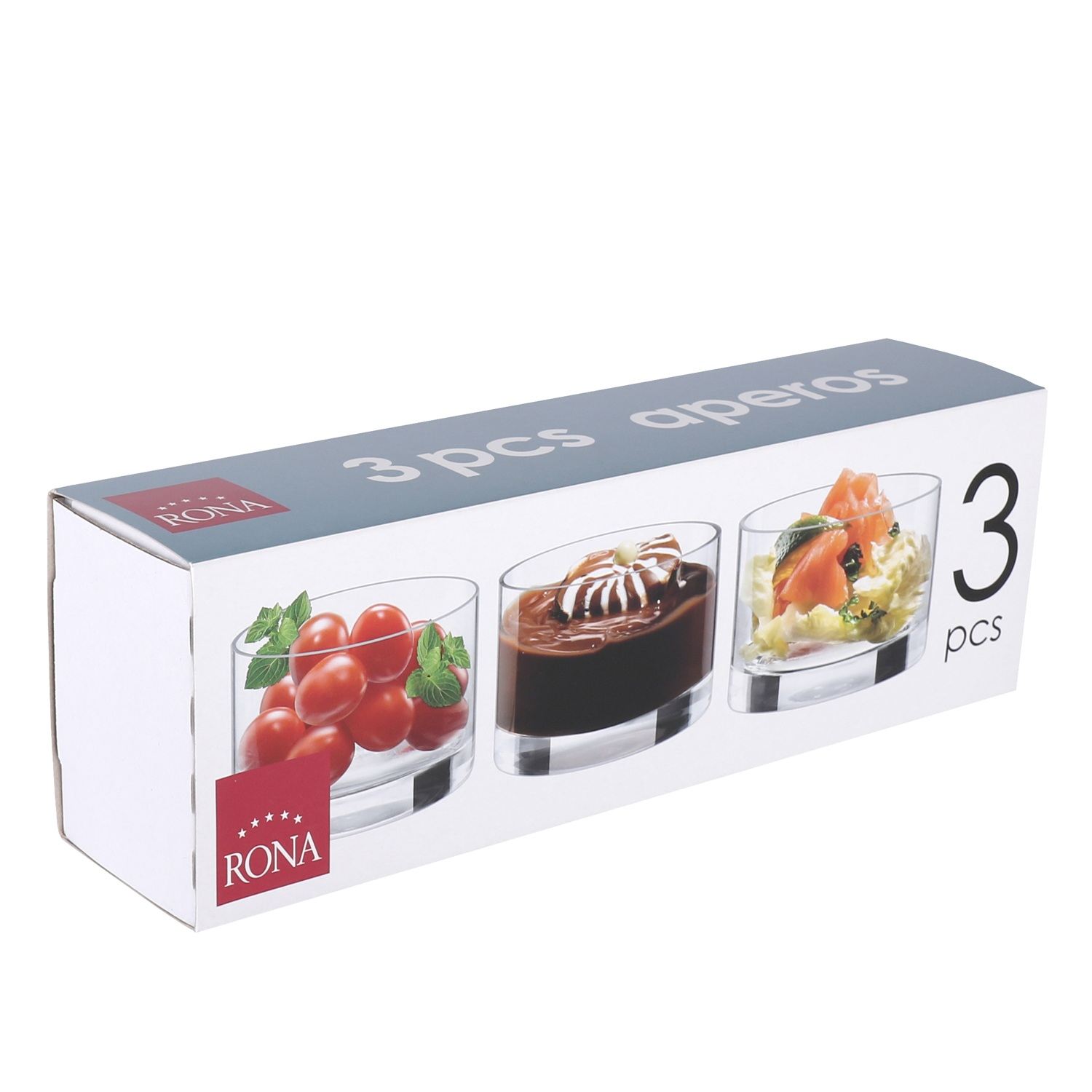 Rona Miska na dezerty a pochutiny PARIS 280 ml, 3 ks