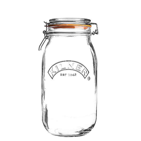 Kilner ROUND JAR sklenice s klipem 3 l