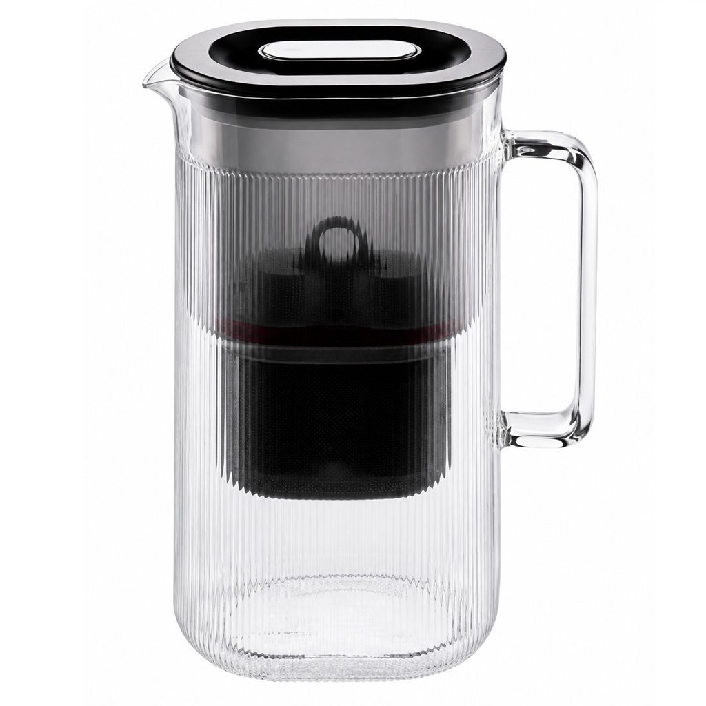 Gefu Puralis skleněná filtrační konvice na vodu 2,5 l