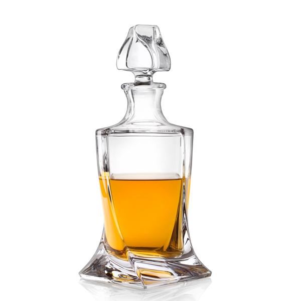 Crystal Bohemia Karafa na whisky QUADRO 0,77 l