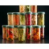 lekue sada sklenene sklenice na kvaseni kit pickles kvasena zelenina