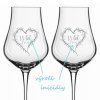 sklenice na destilaty k vyroci srdce z vetvicek