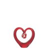 Leonardo srdce červené 032939
