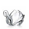 Crystal Bohemia svícínek Labuť 11 cm