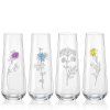 Crystalex Sklenice Louka 250 ml 4 ks