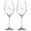 svabeni sklenice na vino monogram lasky