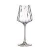 Crystal Bohemia Cettia optic sklenice na víno 370 ml 6 ks