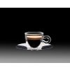 Luigi Bormioli Dvoustěnný šálek na Espresso s nerezovým podšálkem 65 ml