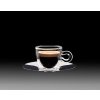 Luigi Bormioli Dvoustěnný šálek na Espresso s nerezovým podšálkem 65 ml