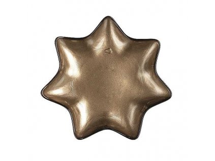 Leonardo Candela miska hvězda zlatá 23 cm 033732