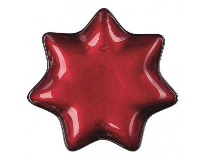 20553 1 leonardo stella miska hvezda cervena 28 cm
