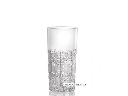 Aurum Crystal Broušená sklenice na long drink 350 ml