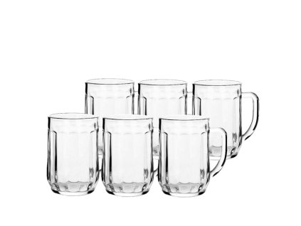 Sahm Půllitry na pivo PRAHA 0,5 l 6 ks