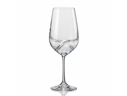 Crystalex křišťálové sklenice na bílé víno Turbulence 350 ml 2 ks