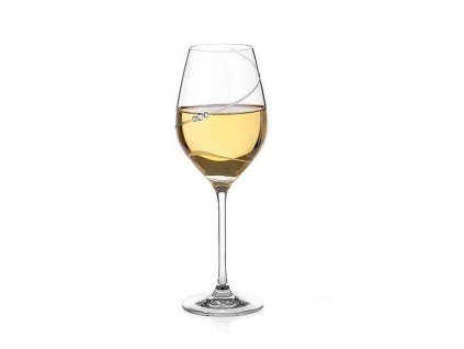23850 vyprodej diamante sklenice na vino silhouette 360 ml
