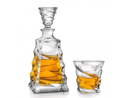 Crystalite Bohemia whisky set Casablanca