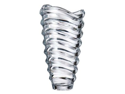 crystal bohemia vase wave