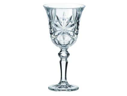 Crystal Bohemia sklenice na víno Lorey ribbon 280 ml 6 ks
