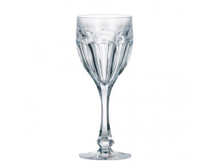 Crystal Bohemia české kristalove retro Sklenice na cervene bile víno Safari 290 ml 6 ks