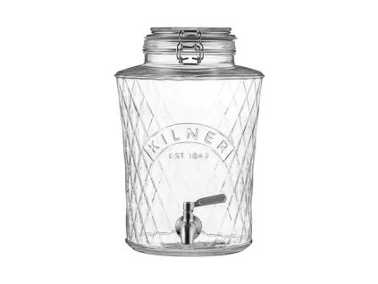 Kilner Skleněný soudek s kohoutkem Diamond 5l
