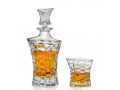 Crystal Bohemia Patriot whisky set