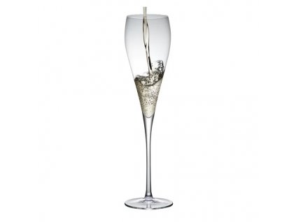 Designová sklenice na šampaňské