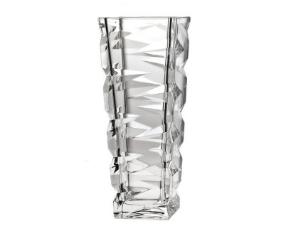 crystal bohemia skleněná váza zig zag 330 mm