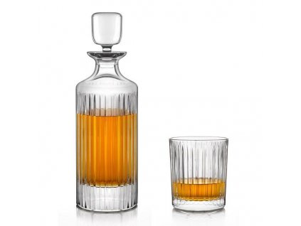 Crystal Bohemia Skyline whisky set (1+6)