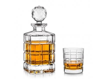 Crystal Bohemia Timesquare whisky set (1+6)