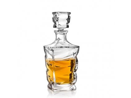 Crystal Bohemia Zig zag whisky karafa