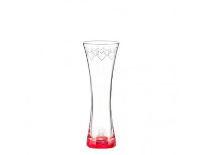 crystalex malá dekorovaná váza Love4