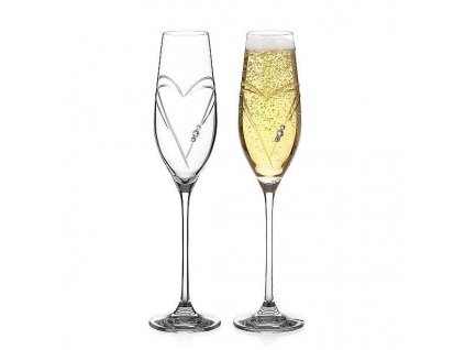 Diamante sklenice swarovski sekt 360 ml 5057.412