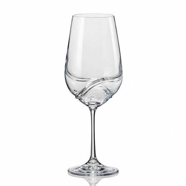 Crystalex Poháre na víno TURBULENCE 350 ml, 2 ks