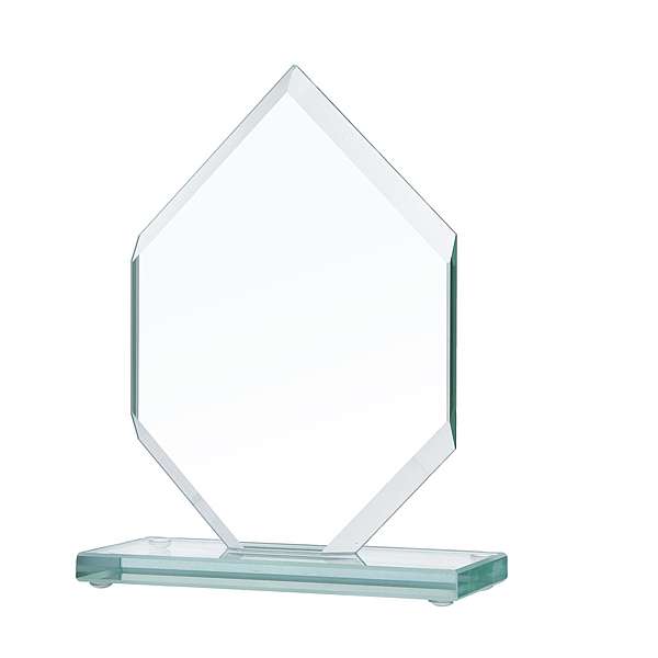 Sklenená plaketa Crystal 20 cm