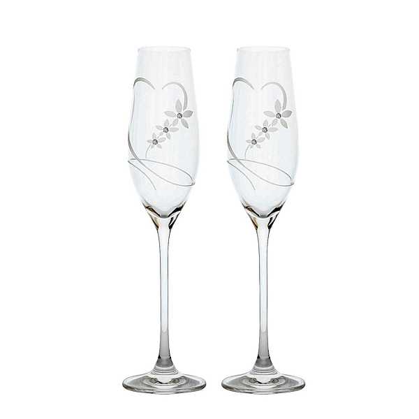 Celebration crystals Celebration Wedding set champagne 210 ml 2 ks