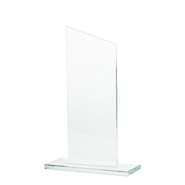 Sklenená plaketa Bevel 22 cm