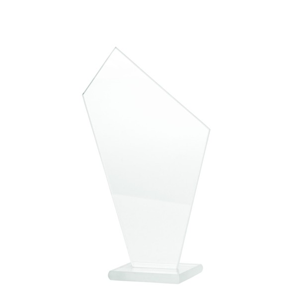 Sklenená plaketa Pentagon 21 cm