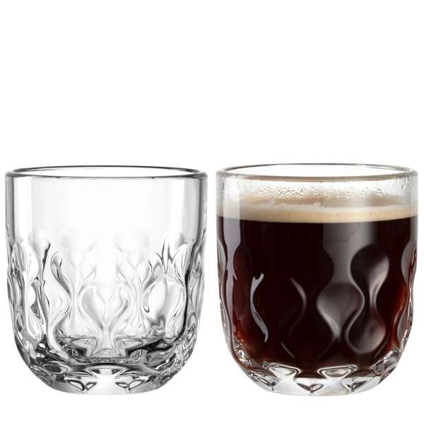 Leonardo pohár na cappuccino Gocce 220 ml 2 ks