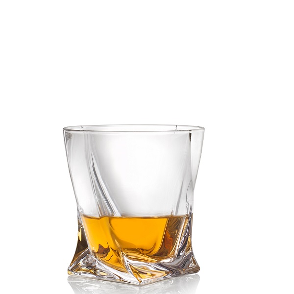 Crystal Bohemia Poháre na whisky QUADRO 340 ml, 6 ks