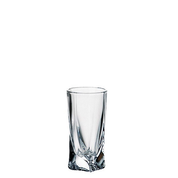 Crystal Bohemia Poháre QUADRO 50 ml, 6 ks